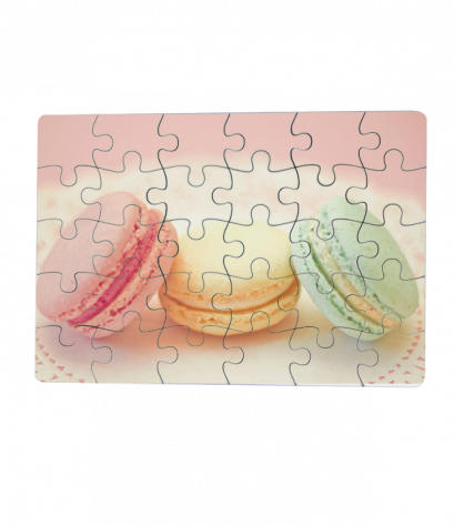 จิ๊กซอว์ รูปตัวเอง Macaroon Jigsaw